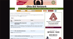 Desktop Screenshot of ohiobids.com